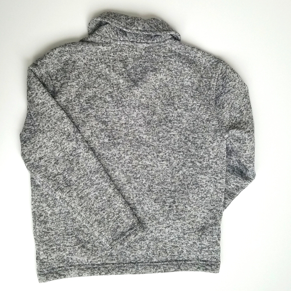 Like new! Old navy, gray cardigan for big  boy, size M (8); - Picture 3 of 5